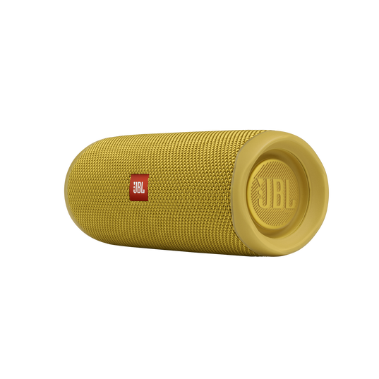 JBL Flip 5 - Mustard Yellow - Portable Waterproof Speaker - Detailshot 3